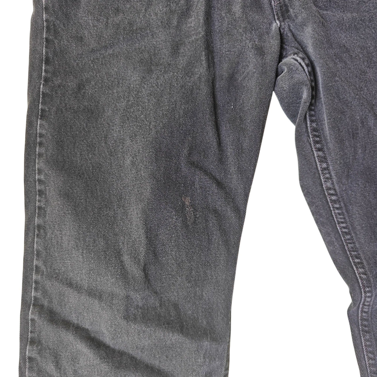 505 Regular Fit Black Straight Leg Jeans