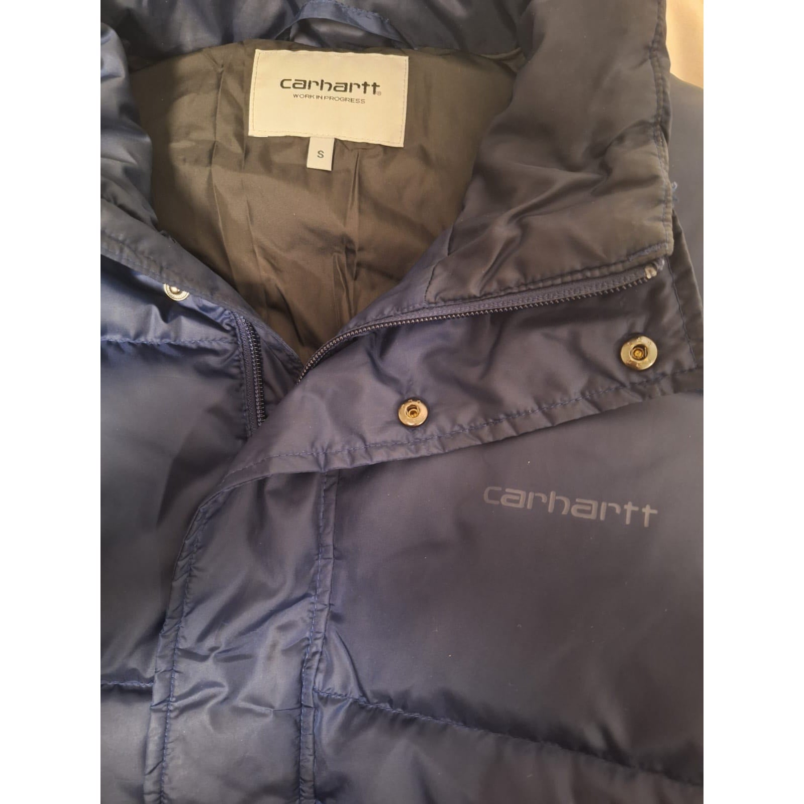 Navy Puffer Jacket