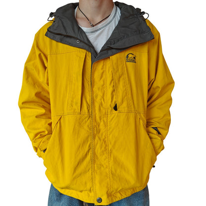 Yellow Omni Tech Waterproof Winter Jacket