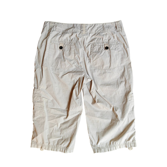 Women's Tan Cargo Shorts