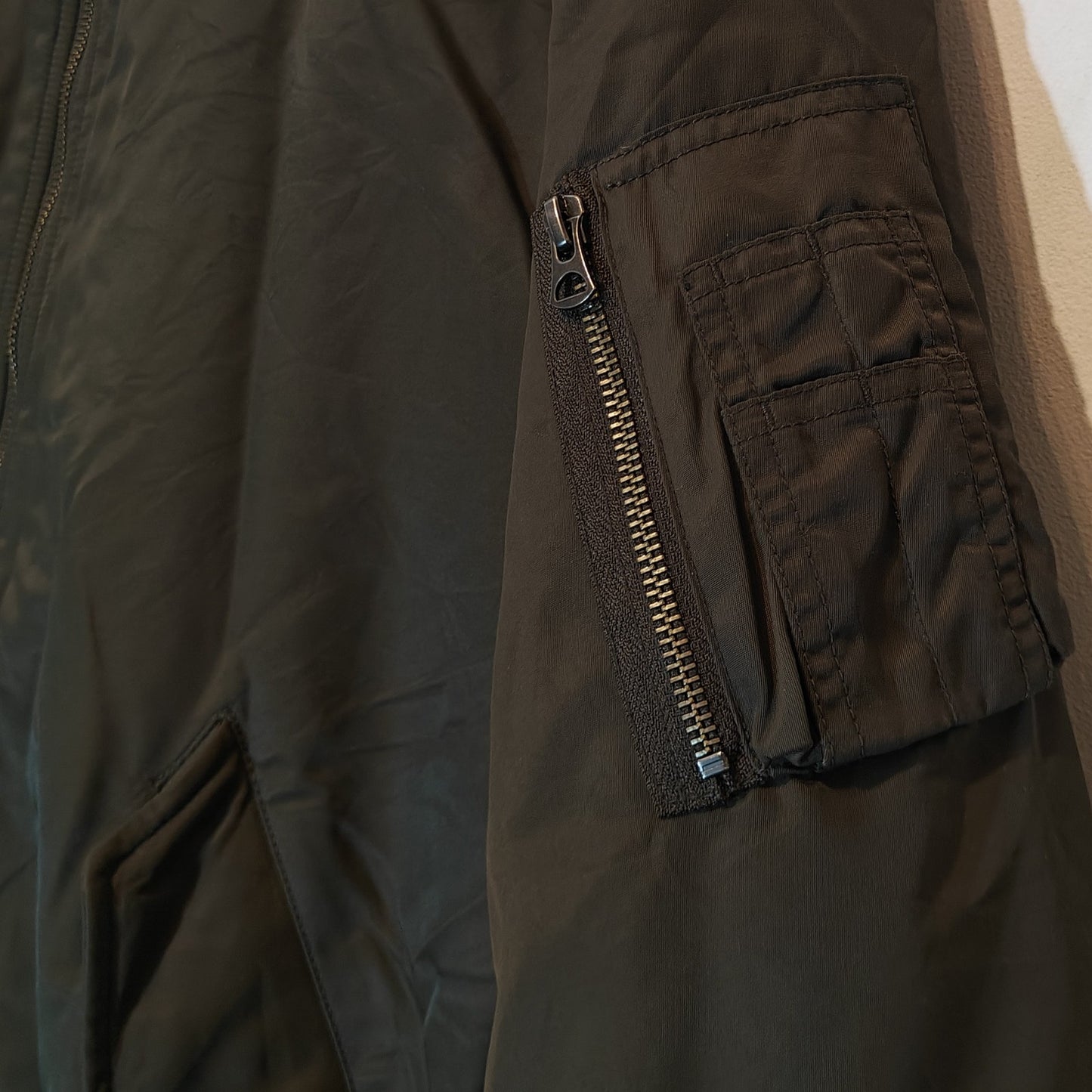 Olive Bomber Jacket