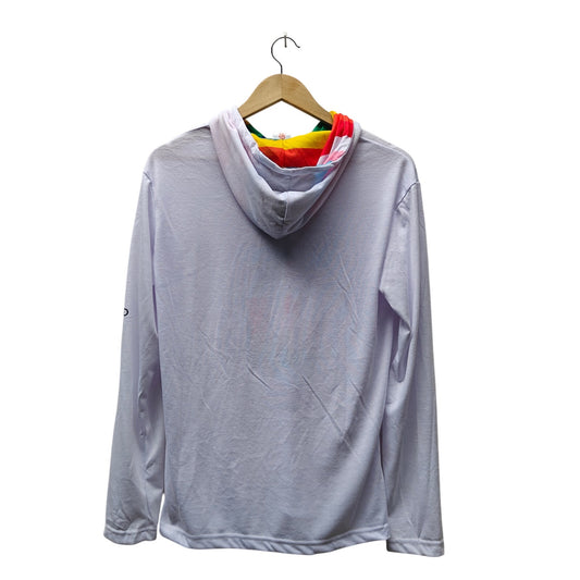 SF Giants Pride Rainbow Hooded Long Sleeve Tee