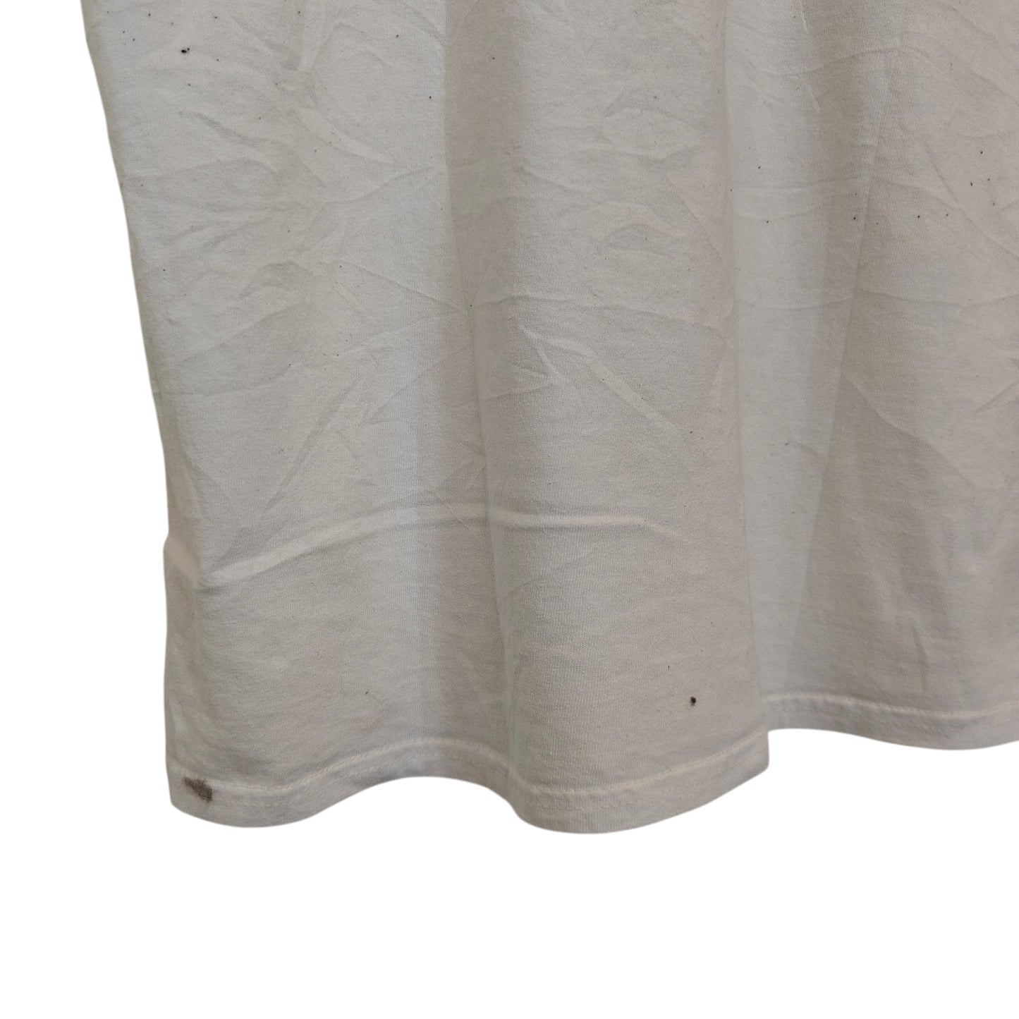 Flame Faces White Graphic Tee