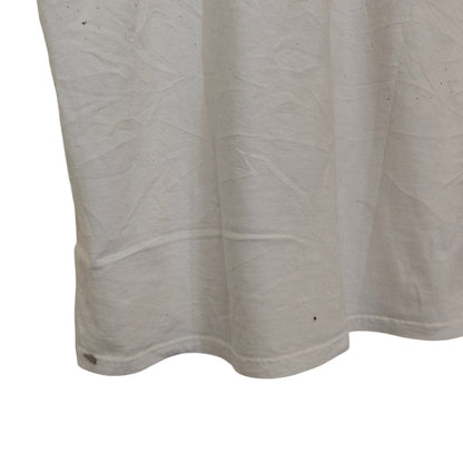 Flame Faces White Graphic Tee