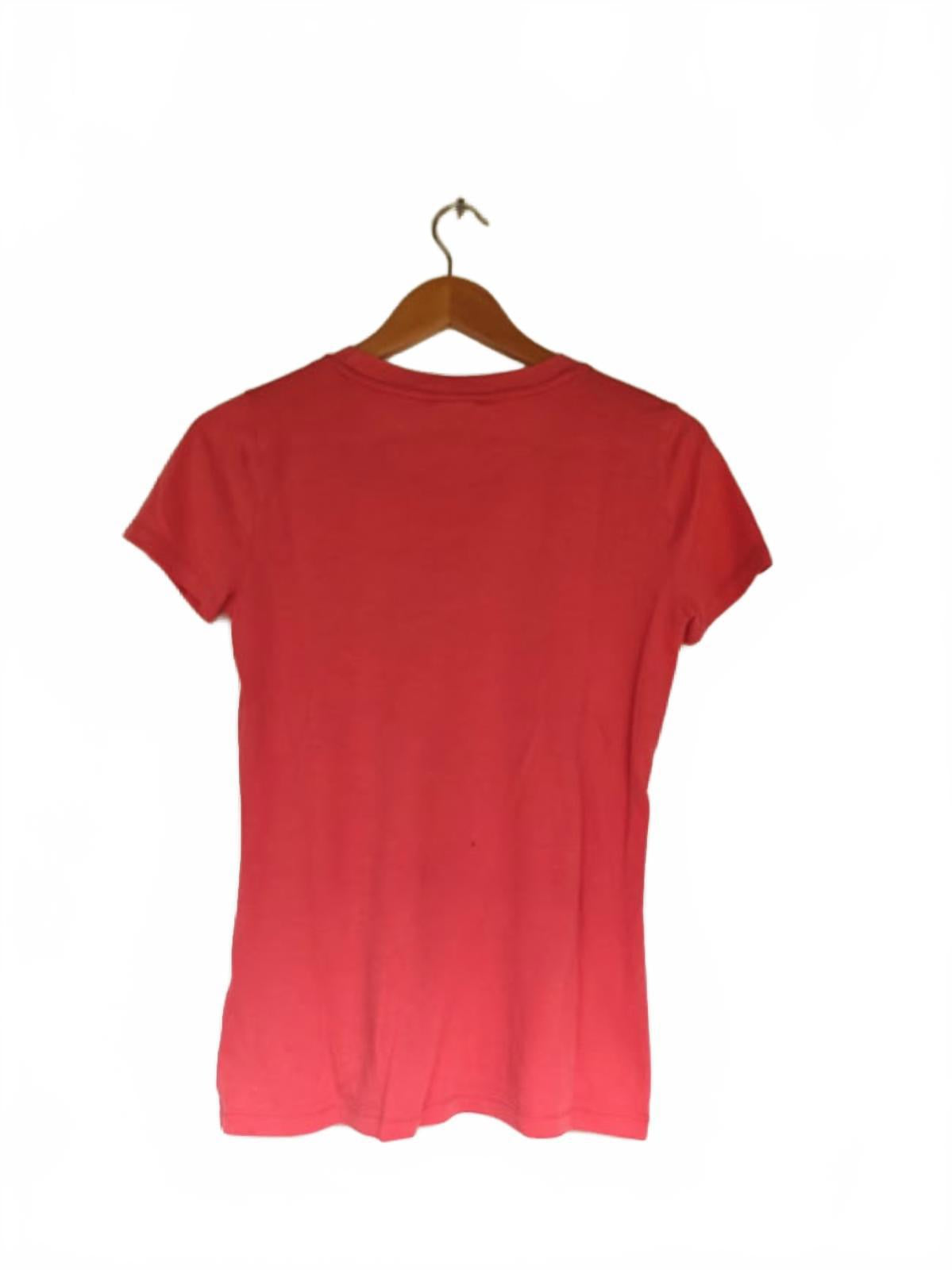 Red Hollister Graphic Logo T-Shirt
