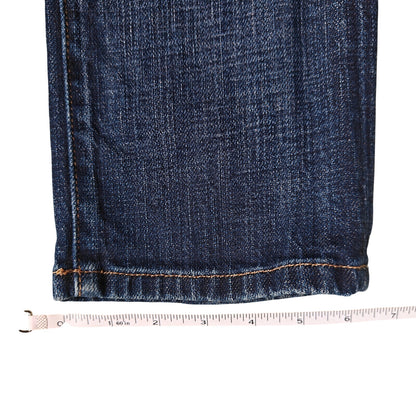 Distressed Wash Skinny Jeans