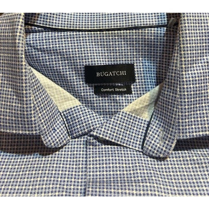 Comfort Stretch Micro Check Button Down