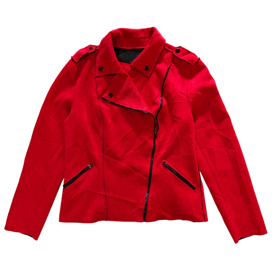 Red Moto Jacket