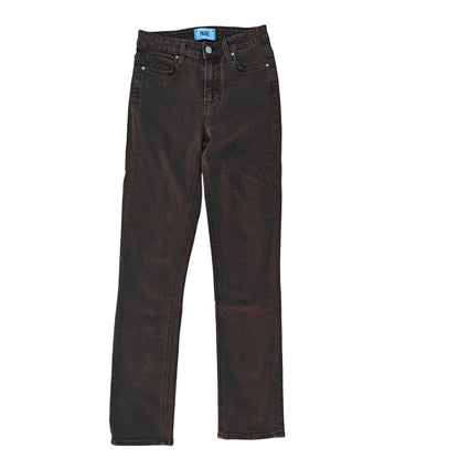 Brown Hoxton Slim High-Rise Skinny Jeans