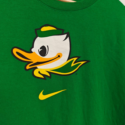 Oregon Ducks Green Graphic Tee Shirt