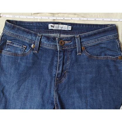 529 Medium Wash Curvy Bootcut Jeans Size 10