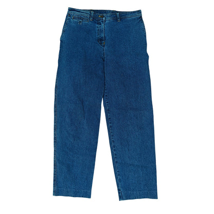 Straight Leg High Rise Mom Jeans
