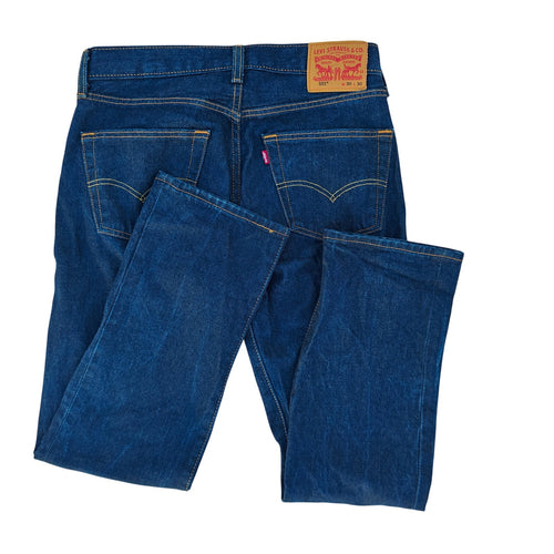 501 Original Button Fly Dark Wash Jeans W30 L30