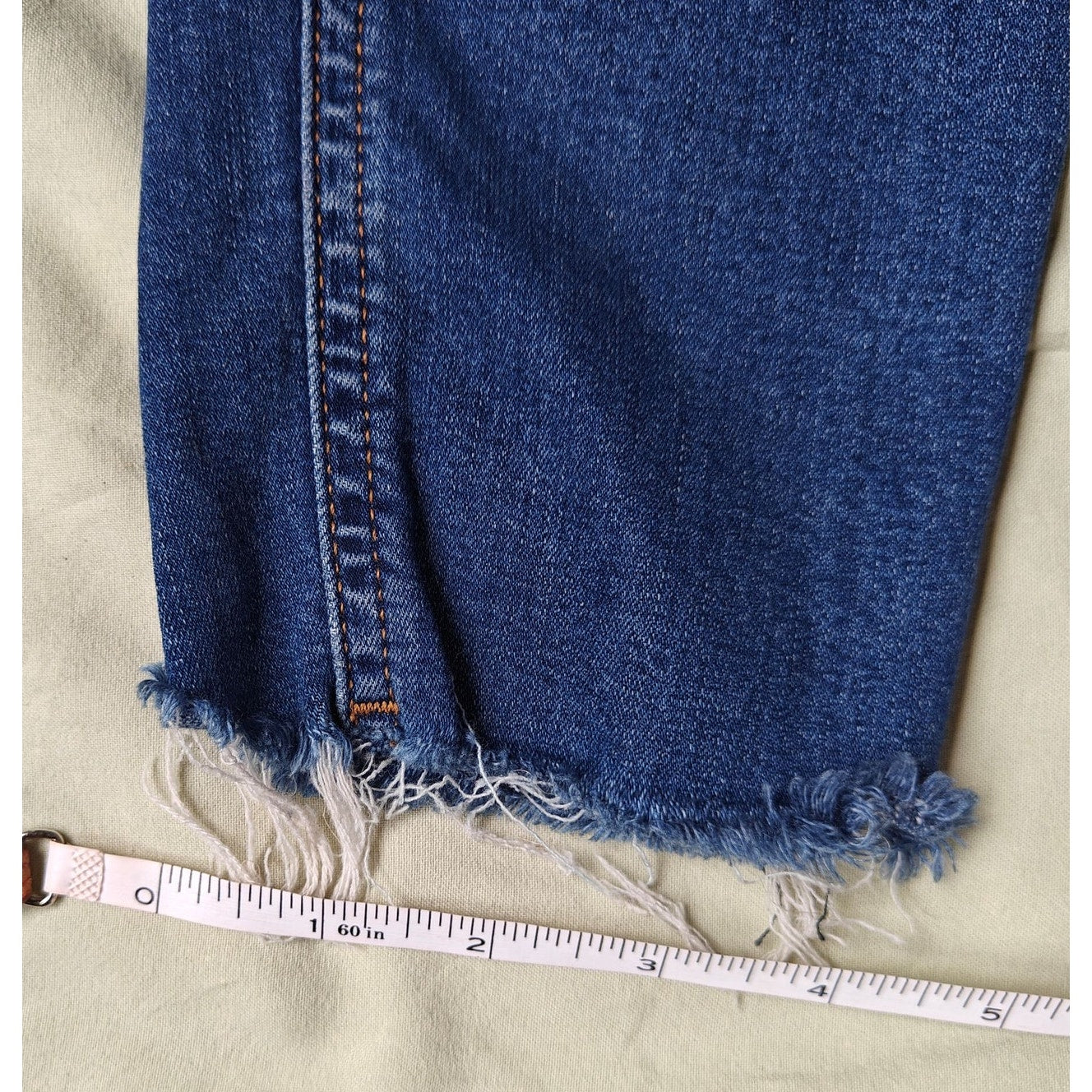 High-Rise Ankle Skinny Jeans Size 28
