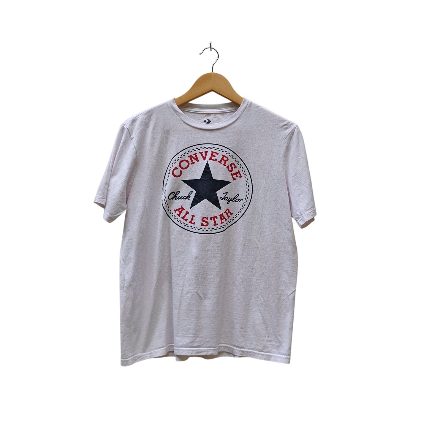 Chuck Taylor All Star Logo White Graphic Tee