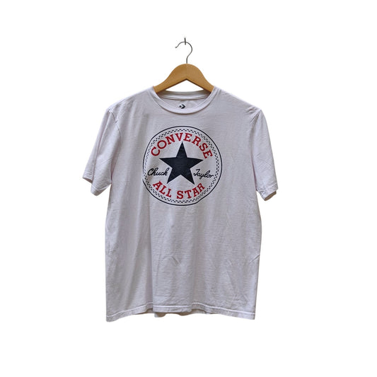 Chuck Taylor All Star Logo White Graphic Tee