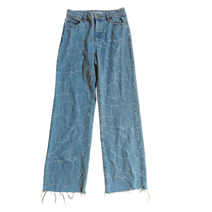 Light Wash Wide Leg Jeans