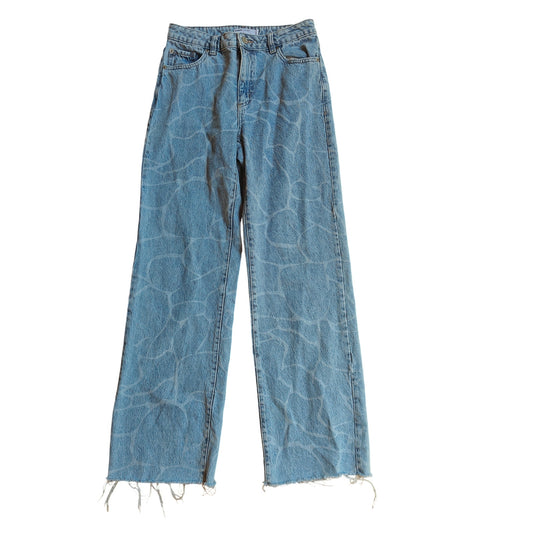 Light Wash Wide Leg Jeans