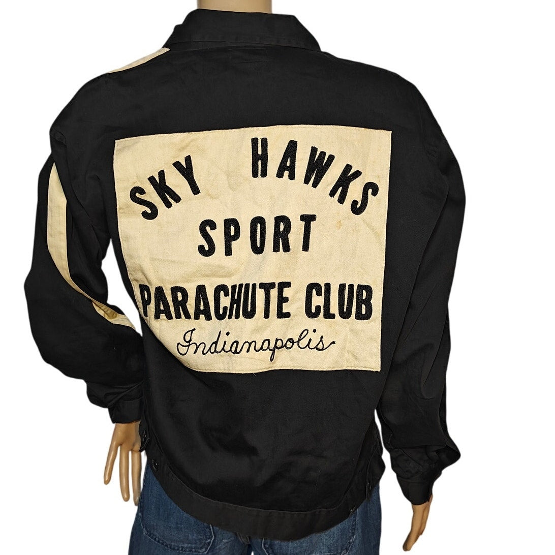 Vintage Hinchman Sky Hawks Parachute Club Jacket
