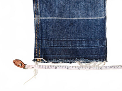 Midrise Unrolled Hem Jeans