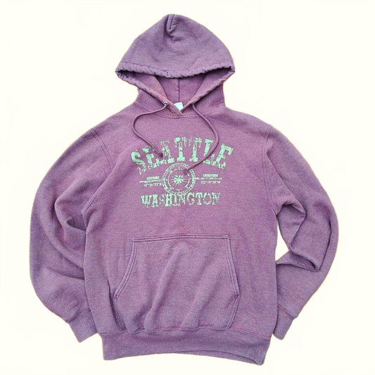 Purple Seattle Washington Hoodie