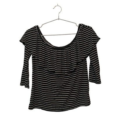 Striped Off Shoulder Top