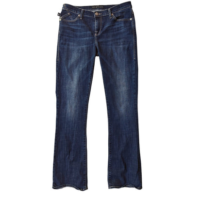 Dark Wash Kasandra Mid Rise Bootcut Jeans