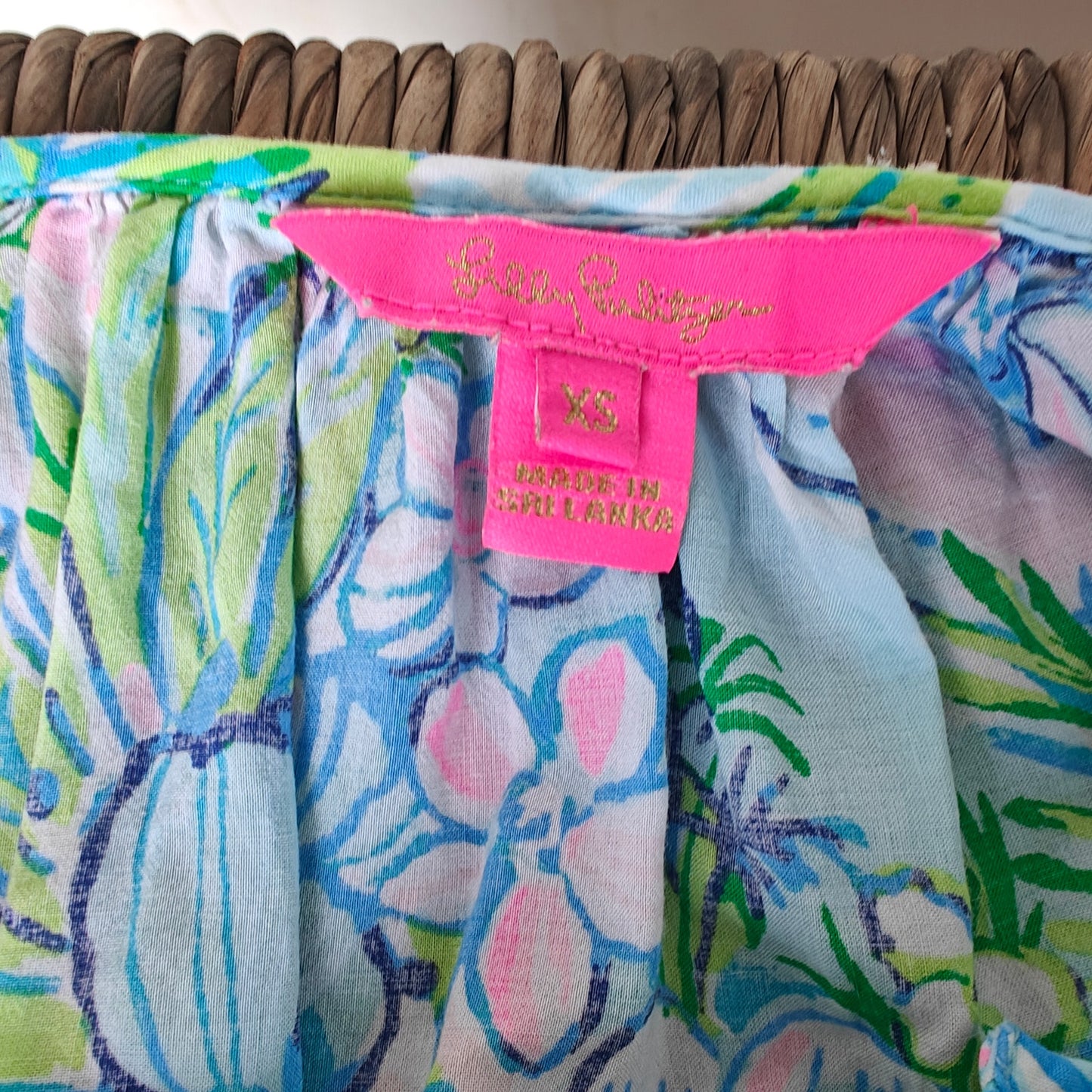 Bright Printed V-Neck Long-Sleeve Boho Tunic