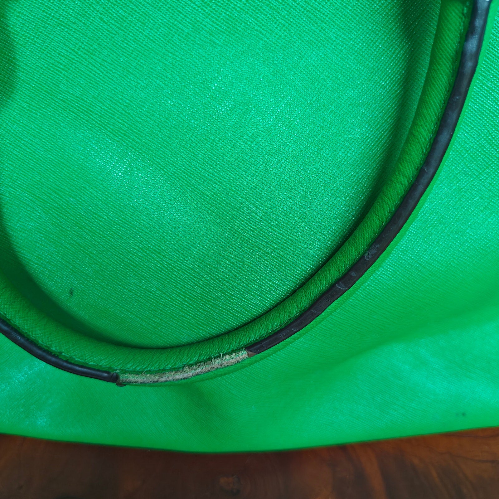 Kelly Green Saffiano Leather Satchel