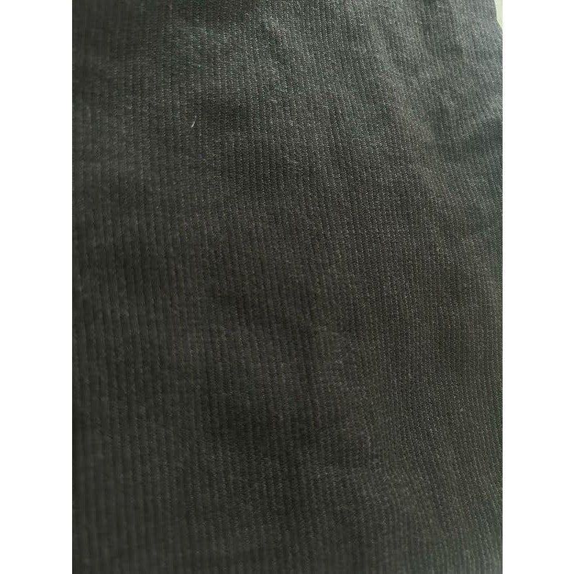 Black Corduroy Button Down Shirt
