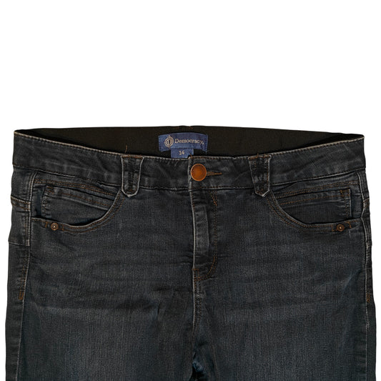 Dark Wash Ab Solution Skinny Jeans