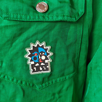 Green Nylon Coach's Jacket