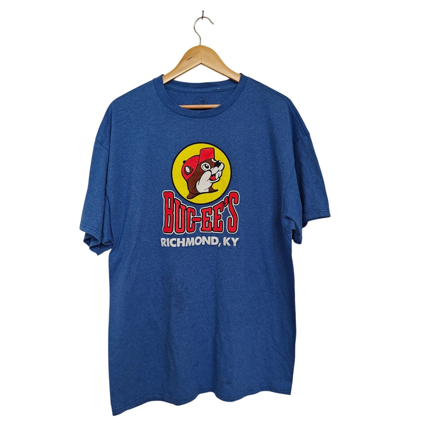 Buc-ee's Blue Graphic Logo T-Shirt