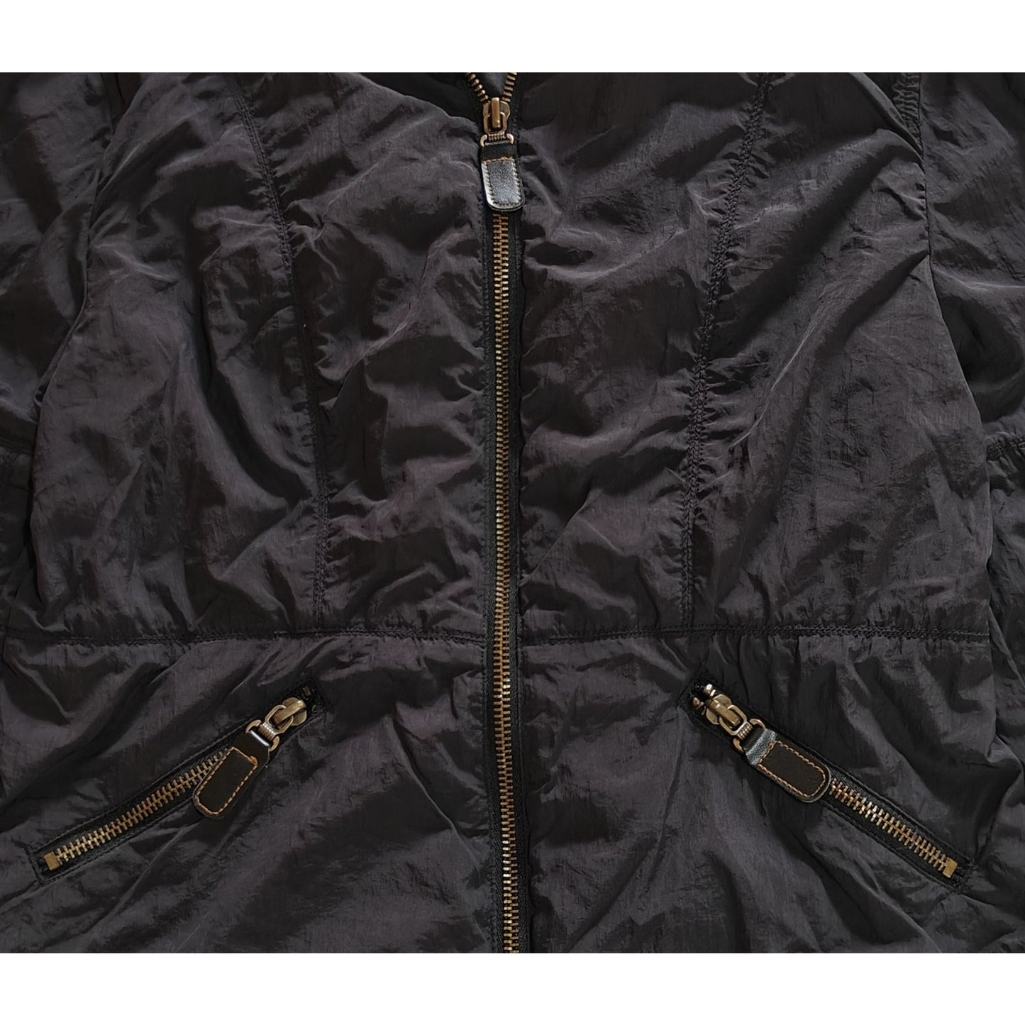 Black Harley Davidson Eagle Patch Jacket