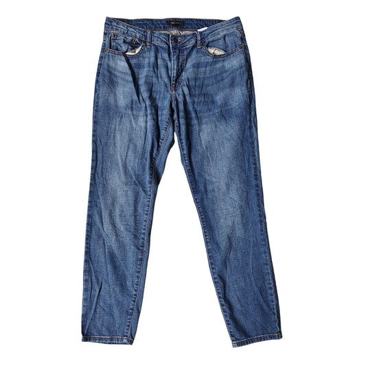 Straight Leg Medium Wash Jeans