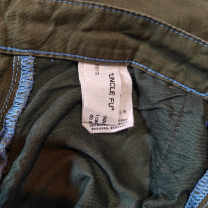 Olive Green Wide Leg Pants