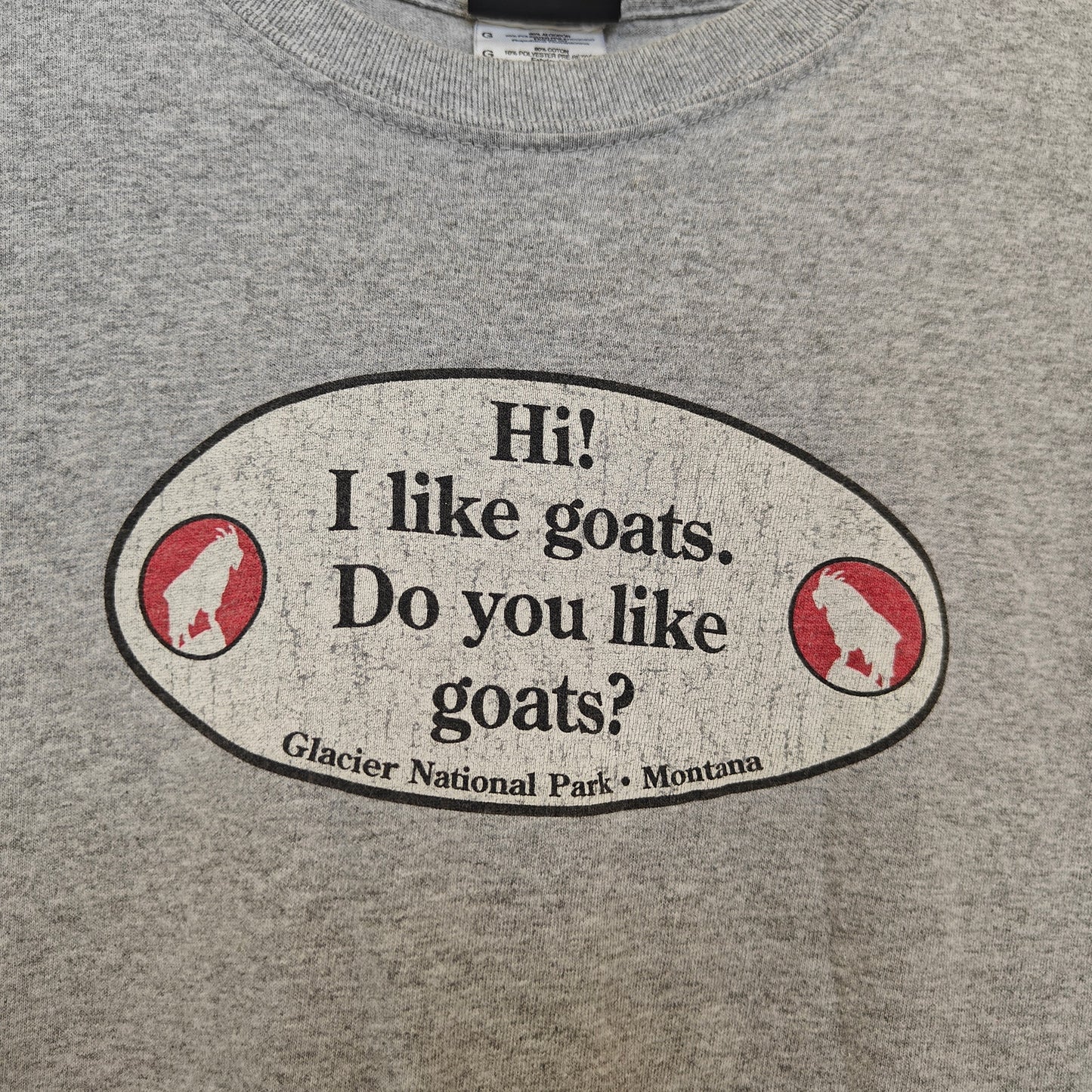 Glacier National Park Goat Graphic Tee