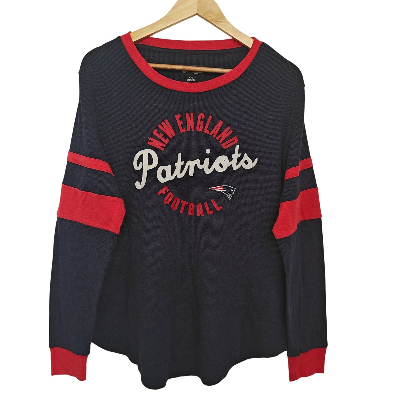 New England Patriots Team Apparel Long Sleeve Top