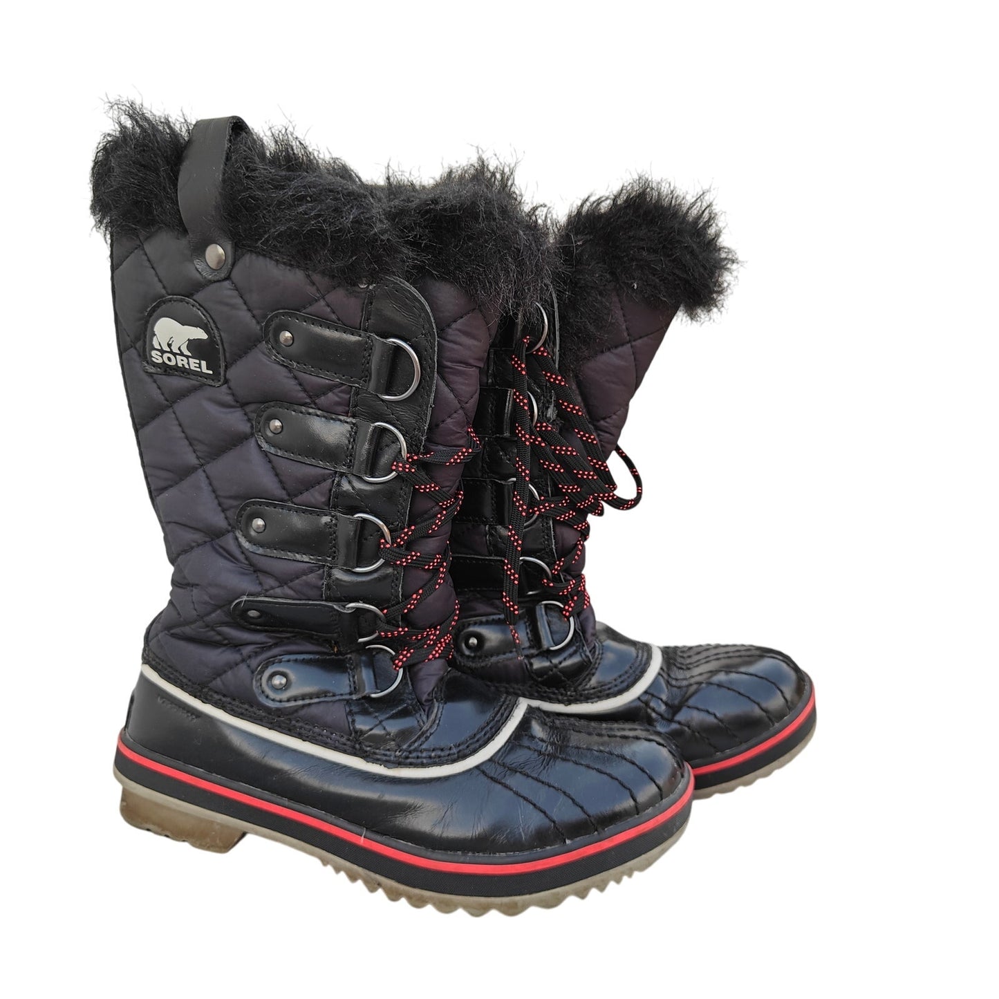 Black Tofino II Quilted Waterproof Snow Boots