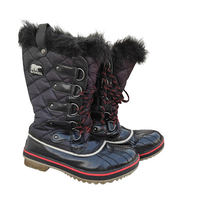 Black Tofino II Quilted Waterproof Snow Boots