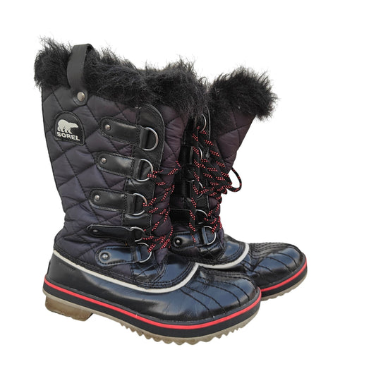 Black Tofino II Quilted Waterproof Snow Boots