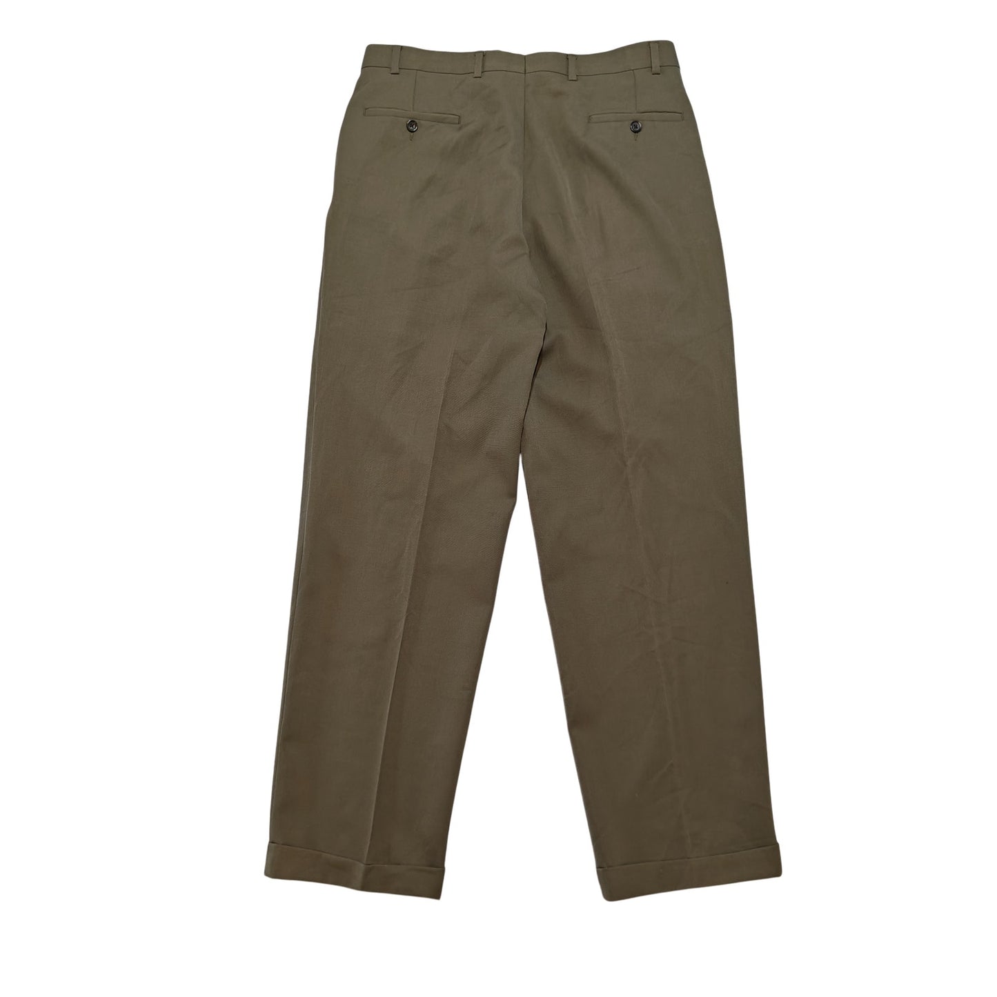 Khaki Wool Dress Pants Mens