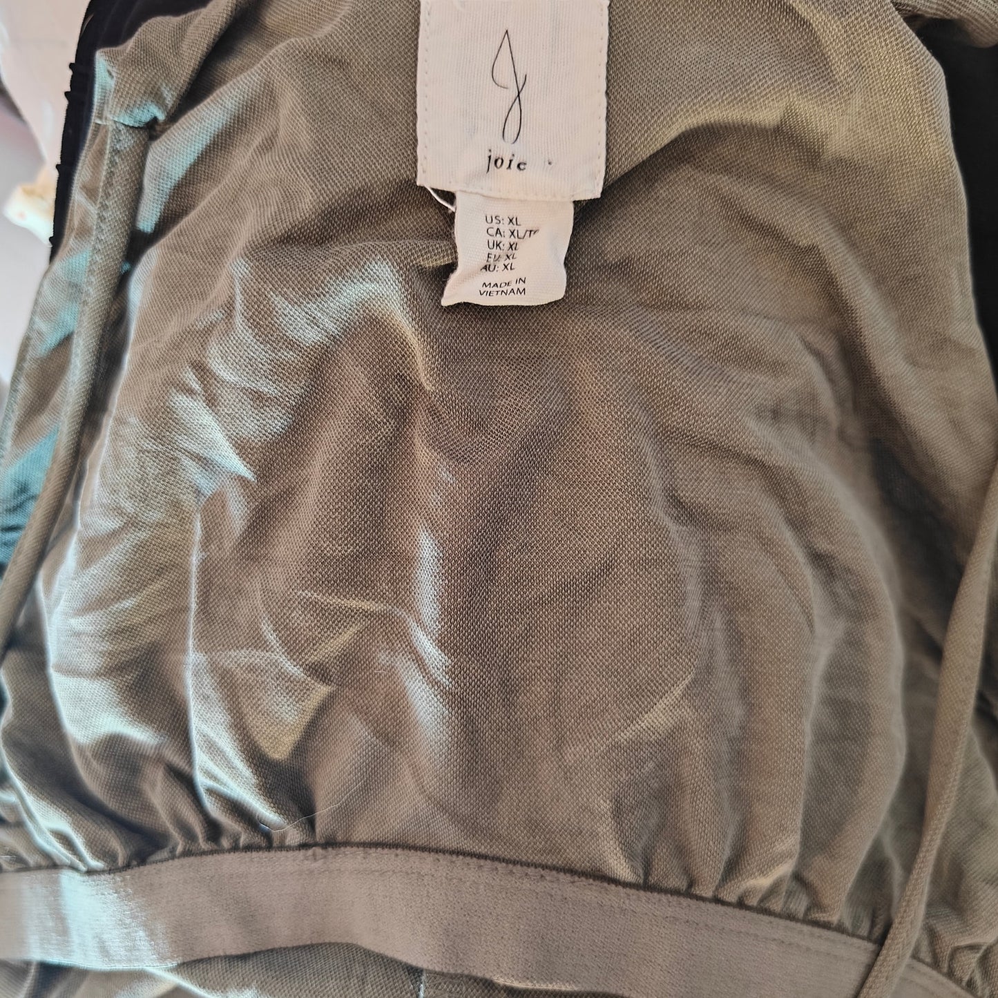 Olive Green Asymmetrical Midi Slip Dress