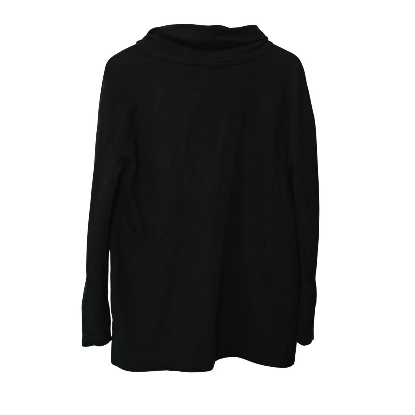 Black Cowl Neck Sweater