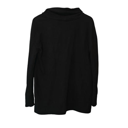 Black Cowl Neck Sweater