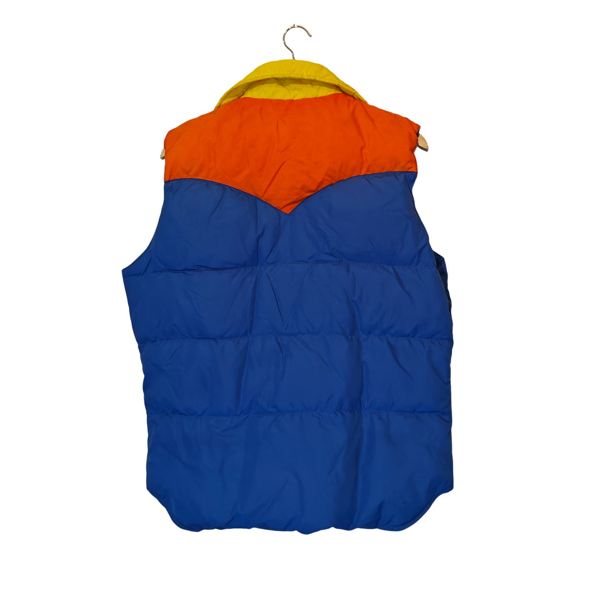 Vintage Colorblock Puffer Vest