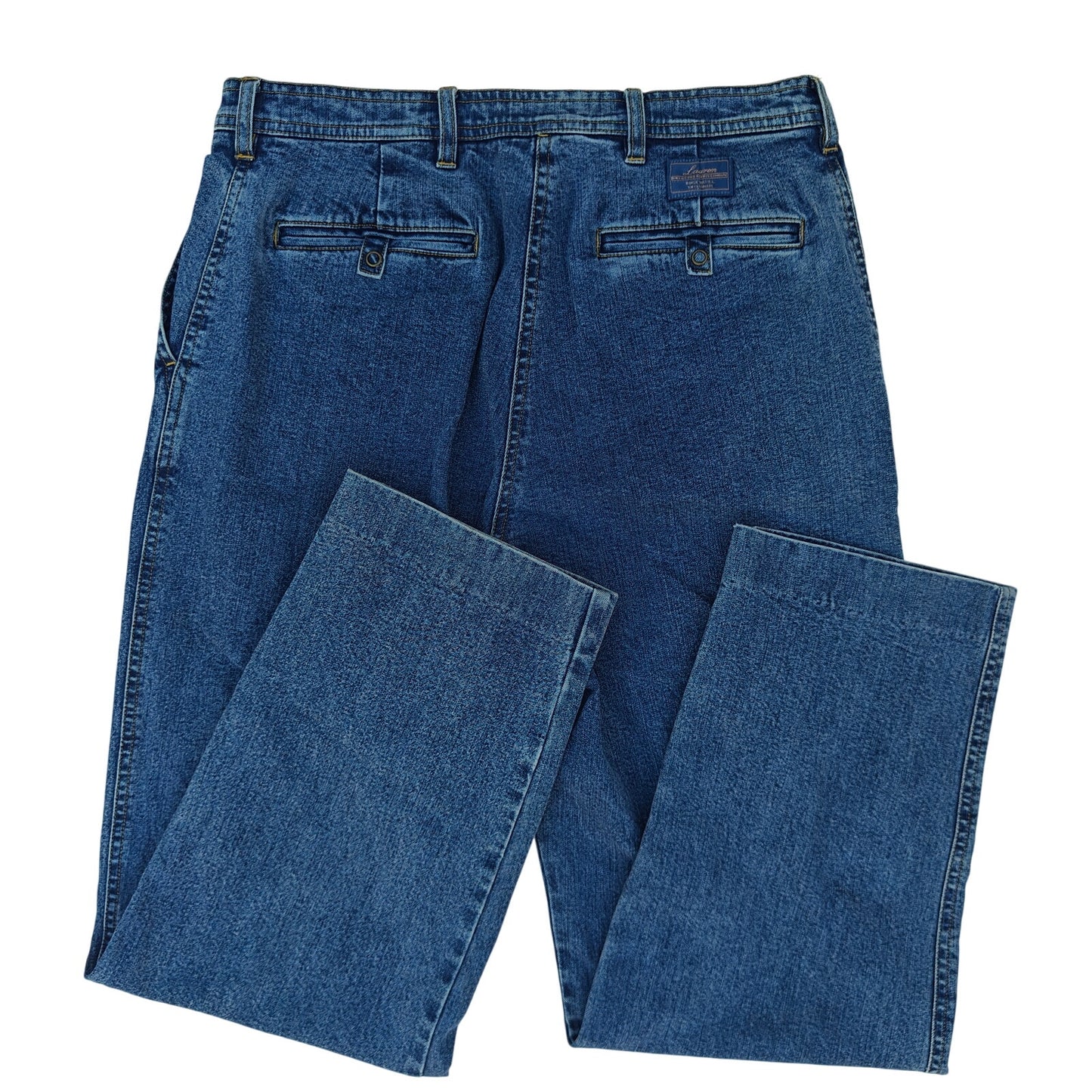 Straight Leg High Rise Mom Jeans