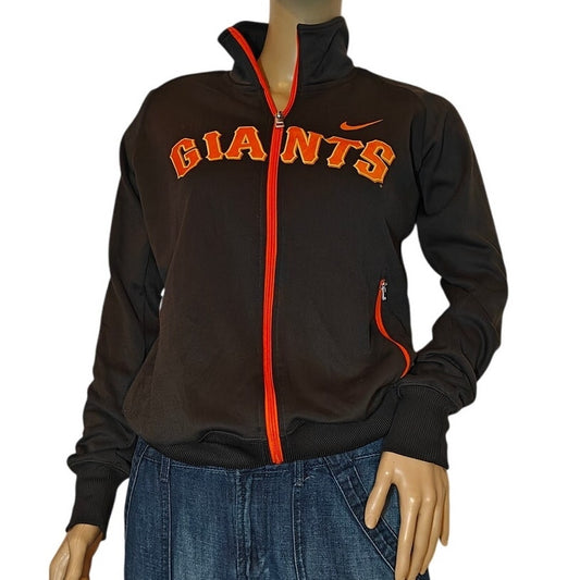 Black and Orange SF Giants Full Zip Jacket