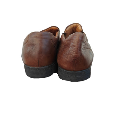 Women’s Brown Leather Loafers