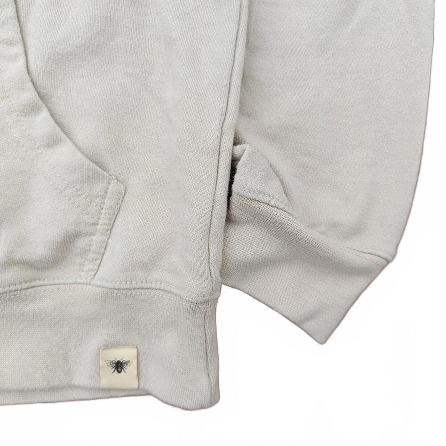 Beige Save The Bees Hoodie